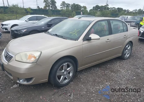 2006 Chevrolet Malibu Ltz из США, поврежденный, VIN 1G1ZU53846F155062